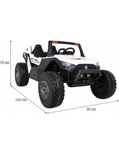 Transporto priemonė Buggy Clash 4x4 White
