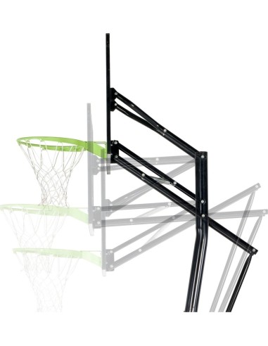 EXIT Galaxy Inground Basket (with Dunkring) In-ground Rectangular Polycarbonate (PC)
