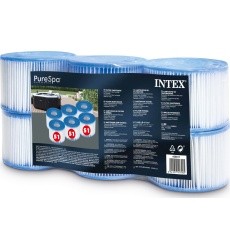 S1 filters set of 6pcs Pure SPA set INTEX 29011