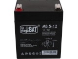 Vehicle parts battery 12V/5AH