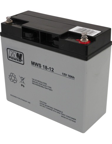 Vehicle parts battery 12V/18AH