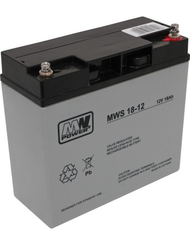 Vehicle parts battery 12V/18AH