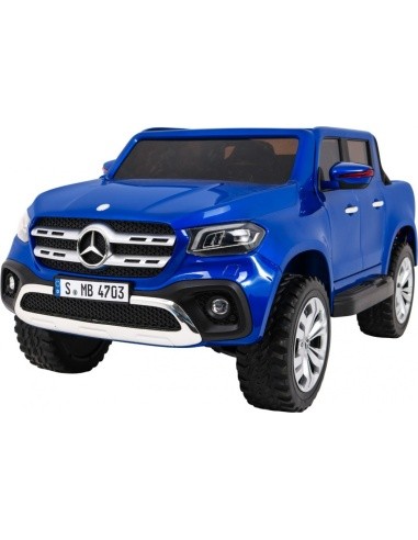 "Mercedes Benz" X klasės MP4 mėlynos spalvos dažymas