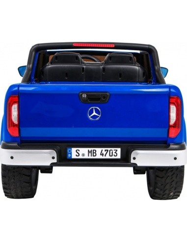"Mercedes Benz" X klasės MP4 mėlynos spalvos dažymas