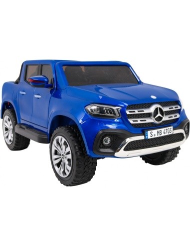 "Mercedes Benz" X klasės MP4 mėlynos spalvos dažymas