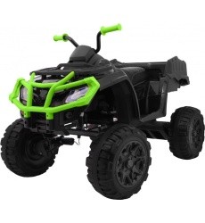 Vehicle Quad XL ATV, remote control 2 4 GHZ black and Green