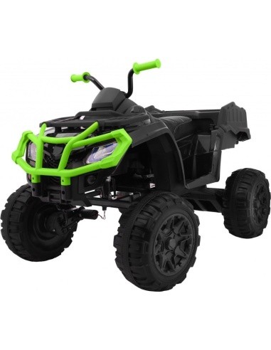 Vehicle Quad XL ATV, remote control 2 4 GHZ black and Green