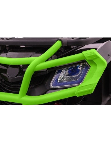 Vehicle Quad XL ATV, remote control 2 4 GHZ black and Green