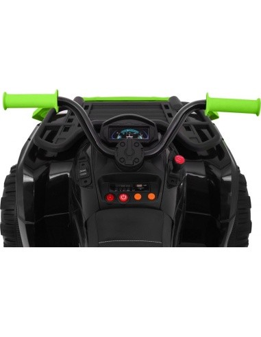 Vehicle Quad XL ATV, remote control 2 4 GHZ black and Green