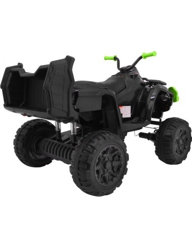 Vehicle Quad XL ATV, remote control 2 4 GHZ black and Green