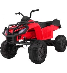 Vehicle Quad XL ATV, remote control 2 4 GHZ Red