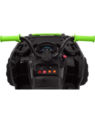 Vehicle Quad XL ATV, remote control 2 4 GHZ black and Green