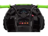 Vehicle Quad XL ATV, remote control 2 4 GHZ black and Green