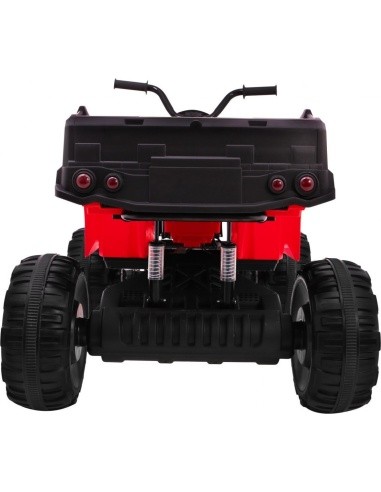 Vehicle Quad XL ATV, remote control 2 4 GHZ Red