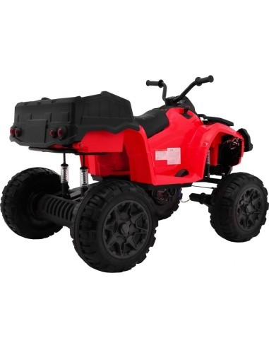 Vehicle Quad XL ATV, remote control 2 4 GHZ Red