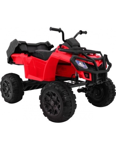 Vehicle Quad XL ATV, remote control 2 4 GHZ Red