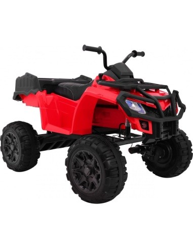 Vehicle Quad XL ATV, remote control 2 4 GHZ Red