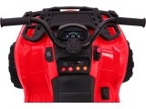 Vehicle Quad XL ATV, remote control 2 4 GHZ Red