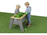 EXIT Aksent Kids Planter Table L Table planter Freestanding Wood Grey Outdoor
