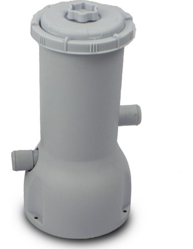 EXIT Stone pool 540x250x100cm with filter pump - grey