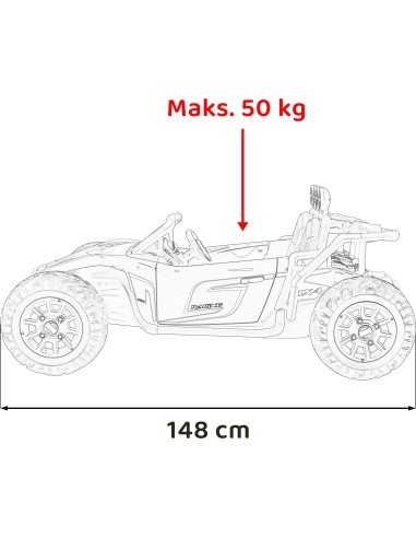 Vehicle Buggy Racing 5 Red