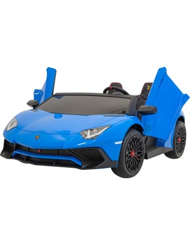 Vehicle Lamborghini Aventador SV Blue