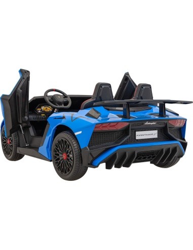 Vehicle Lamborghini Aventador SV Blue
