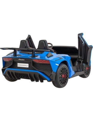 Vehicle Lamborghini Aventador SV Blue
