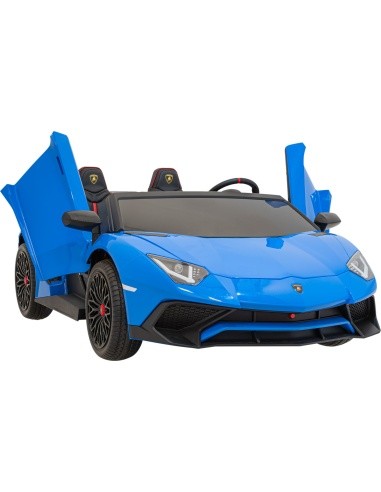 Vehicle Lamborghini Aventador SV Blue