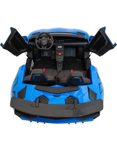 Vehicle Lamborghini Aventador SV Blue