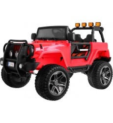 The Monster Jeep 4 x 4 Red