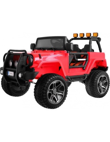 Džipas monstras 4 x 4 Raudona