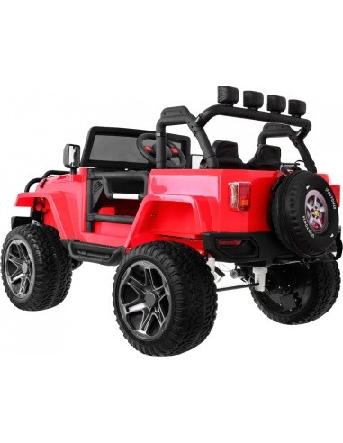 Džipas monstras 4 x 4 Raudona