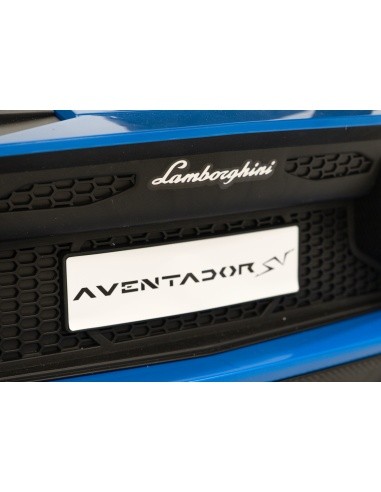 Vehicle Lamborghini Aventador SV Blue