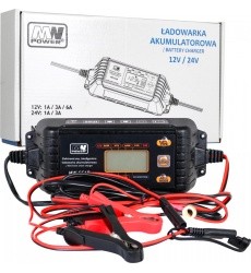 ĮKROVIKLIS SU LCD EKRANU 12V I 24V