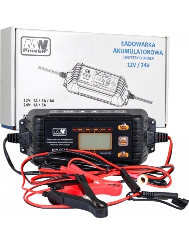 CHARGER WITH LCD DISPLAY 12V I 24V