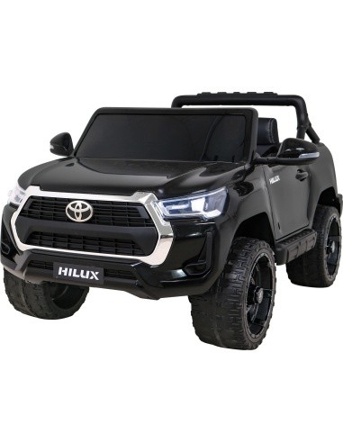 Toyota Hilux transporto priemonė Juoda