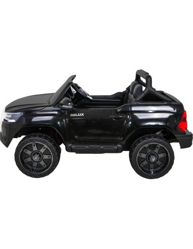 Toyota Hilux transporto priemonė Juoda
