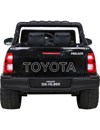 Toyota Hilux transporto priemonė Juoda