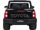 Toyota Hilux transporto priemonė Juoda