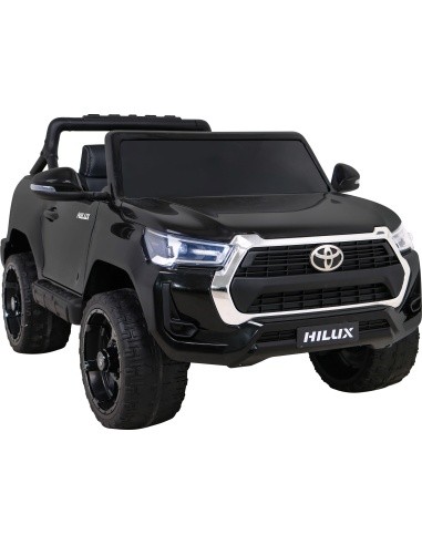 Toyota Hilux transporto priemonė Juoda