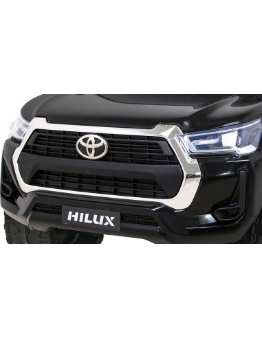 Toyota Hilux transporto priemonė Juoda