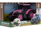 Pink Tractor With Sound Function