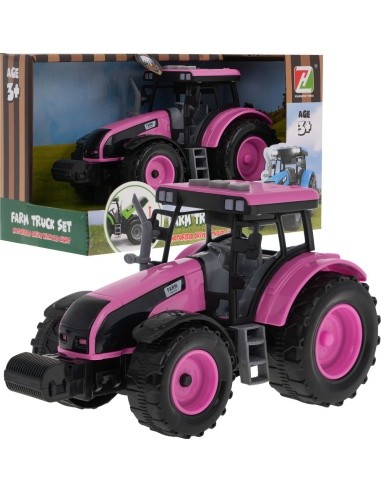 Pink Tractor With Sound Function