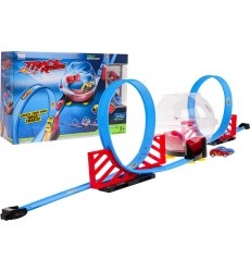 extreme race track with a ball