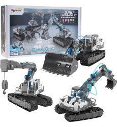 Set of Vehicles to Assemble 3in1 168el.