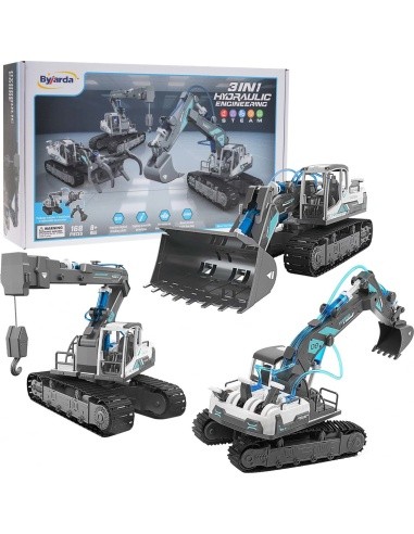 Set of Vehicles to Assemble 3in1 168el.