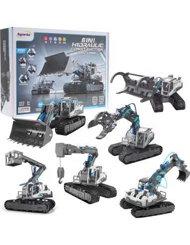 Set of Vehicles to Assemble 6in1 223el.