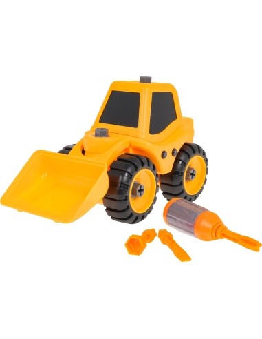 Construction vehicle bulldozer for turning