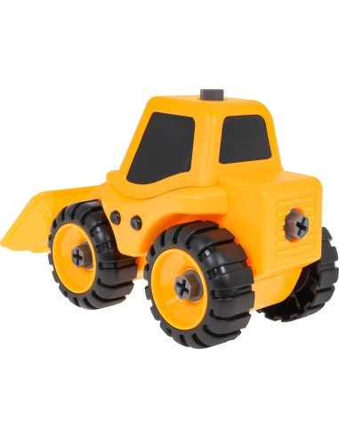Construction vehicle bulldozer for turning